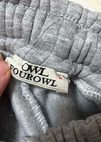 Gri Şardonlu Paça Eşofman - Görsel 3