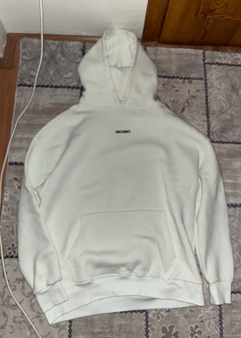 Sırt Baskılı Beyaz Oversize Sweat - Görsel 2