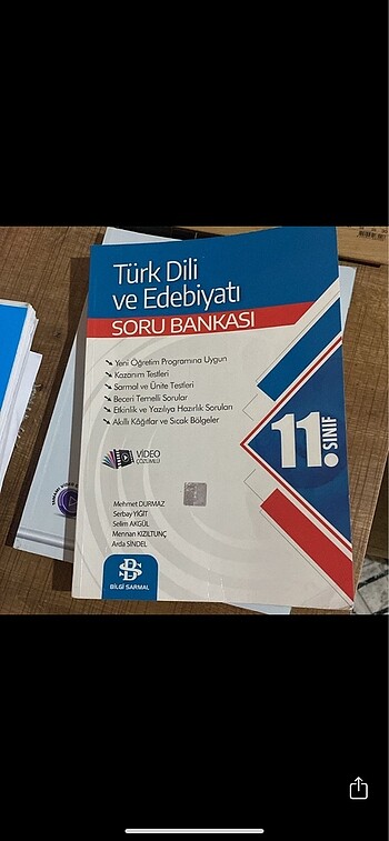 Edebiyat 11.sınıf test kitabı bilgi sarmal