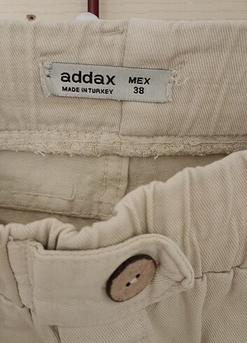 Addax Krem pantolon