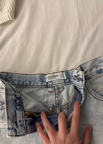 36 Beden PULLANDBEAR KOT ŞORT