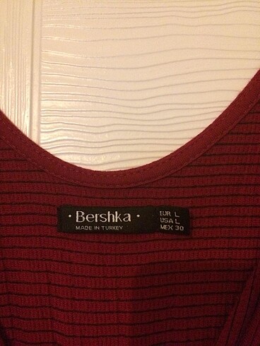 30 Beden bershka bordo tulum ve spor ayakkabi