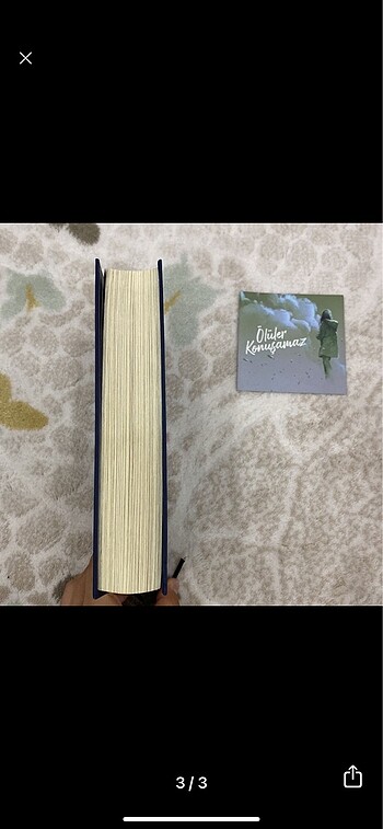  Beden Ölüler konuşamaz ciltli kitap