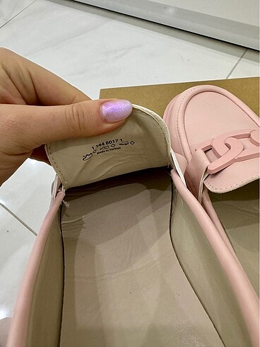 Deichmann Pudra Pembe Loafer Ayakkabı