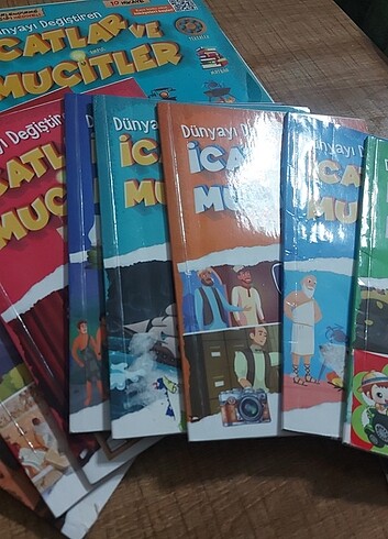 Beden İcatlar ve mucitler 9 lu hikaye seti