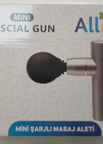 Mini fascial gun (mini şarjlı masaj aleti ) 