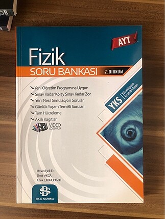 BİLGİ SARMAL YAYINLARI AYT FİZİK SORU BANKASI