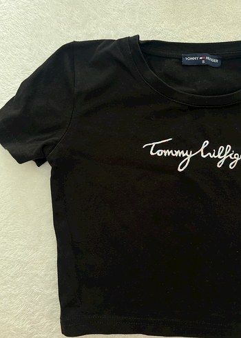 Tommy Hilfiger Tommy Hilfiger Siyah Kız Tişört