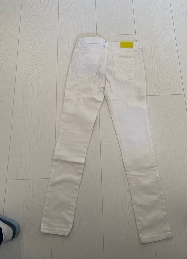 Beyaz kot pantolon 140 cm - Görsel 3