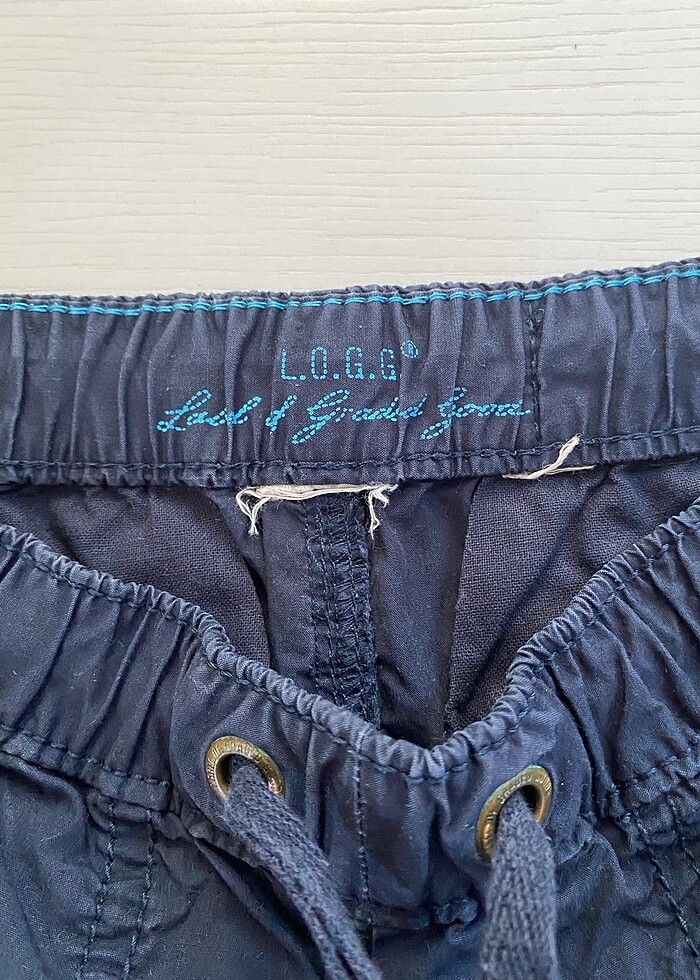 4-5 yaş keten pantolon-şort - Görsel 3