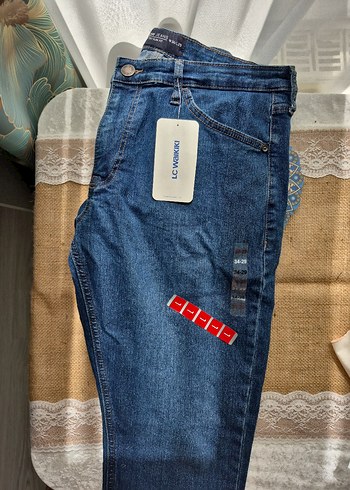 Düğmeli Regular Fit Erkek Denim Jean