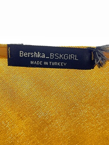universal Beden sarı Renk Bershka Bluz %70 İndirimli.