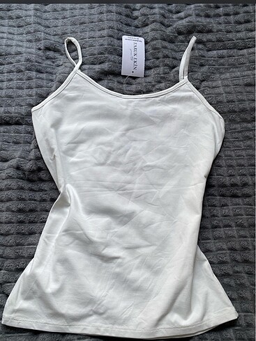 Beyaz askılı body