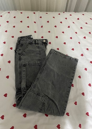 Defacto Koyu Gri Denim Jean