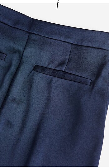 H&M Geniş saten pantolon