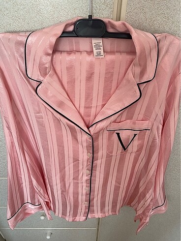 s Beden Victoria secret lüks saten pijama takımı