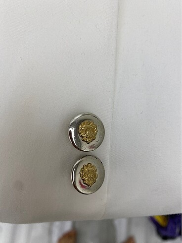 38 Beden beyaz Renk Koton astarlı beyaz ceket