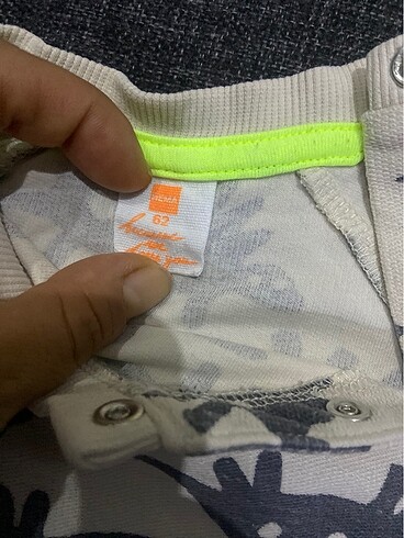 0-3 Ay Beden ten rengi Renk Heema ikili sweatshirt