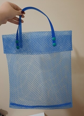 plastik plaj cantasi