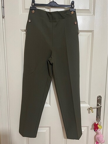 Zara Xs beden haki renk pantolon
