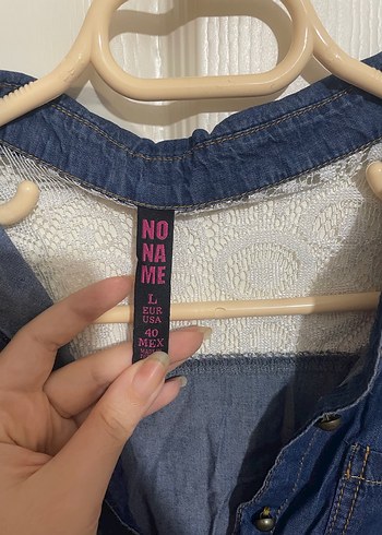 Kadın Lacivert Kolsuz Kot Elbise - Görsel 4