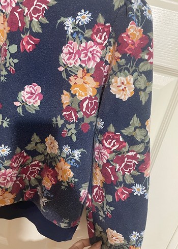 Çiçek Desenli Uzun Kollu Sweatshirt - Görsel 8