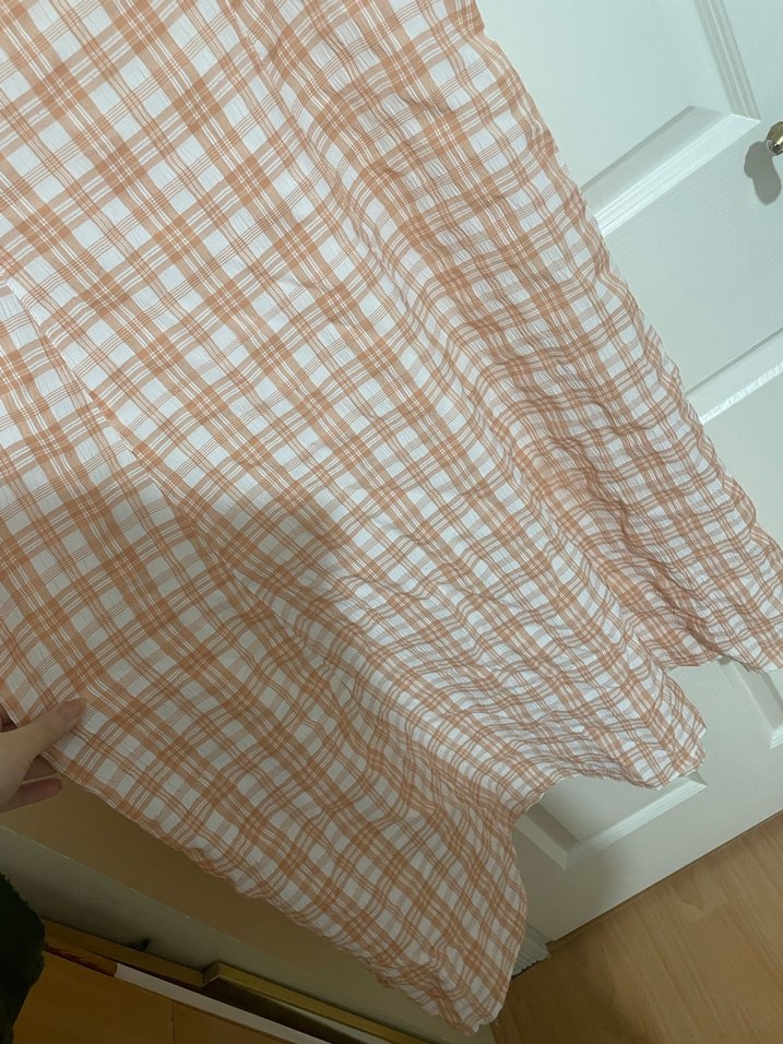 Ekoseli Uzun Elbise - Görsel 5