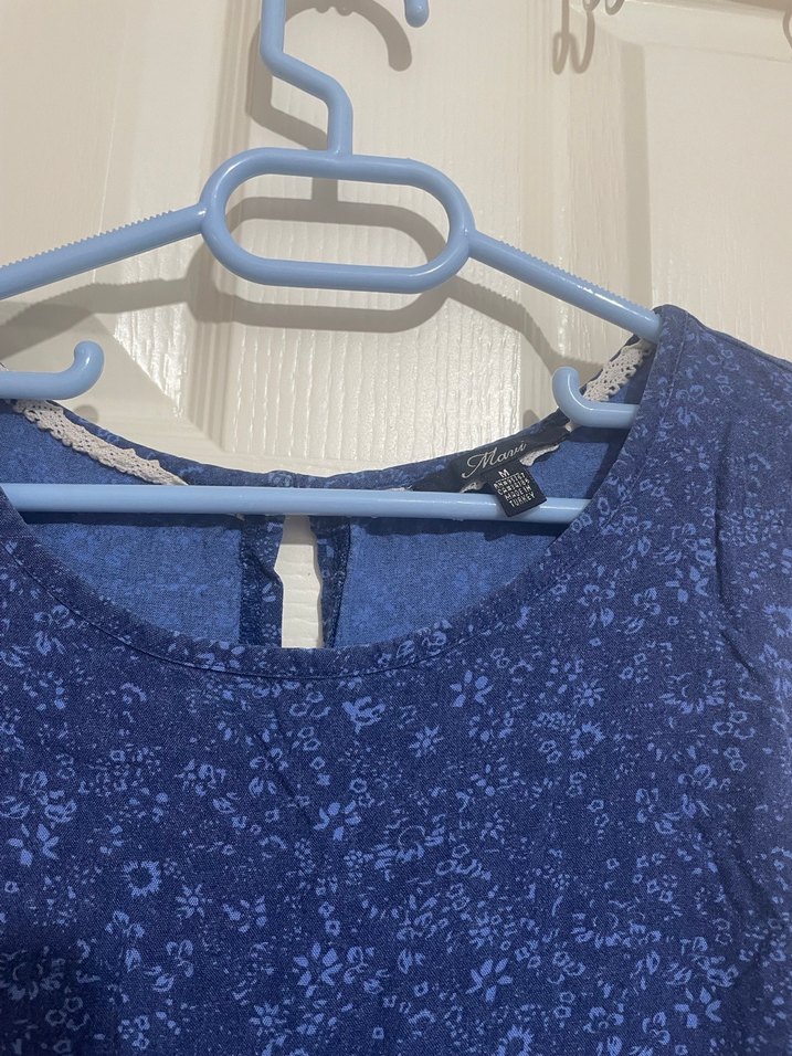 Mavi marka Elbise - Görsel 4