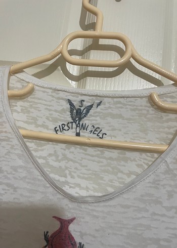 Bohem Çok Renkli Baskılı Kısa Kollu Tişört - Görsel 3