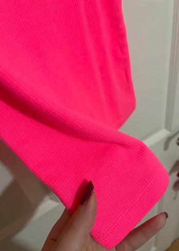 Neon pembe askılı - Görsel 5