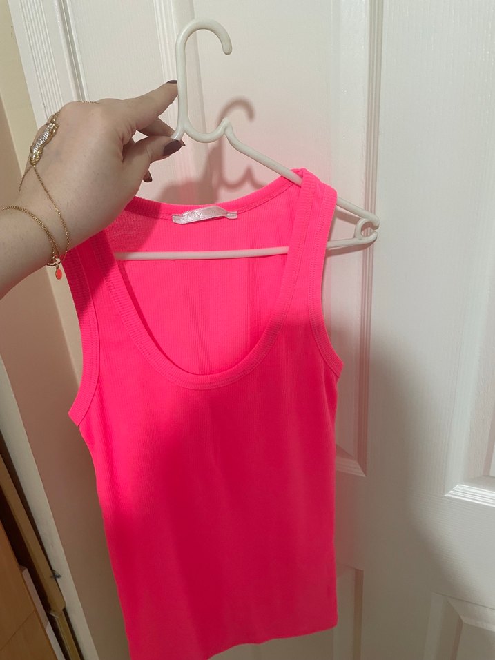 Neon pembe askılı - Görsel 4