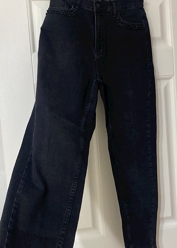 Kasha Koyu Fume Yuksek Bel Denim Jean
