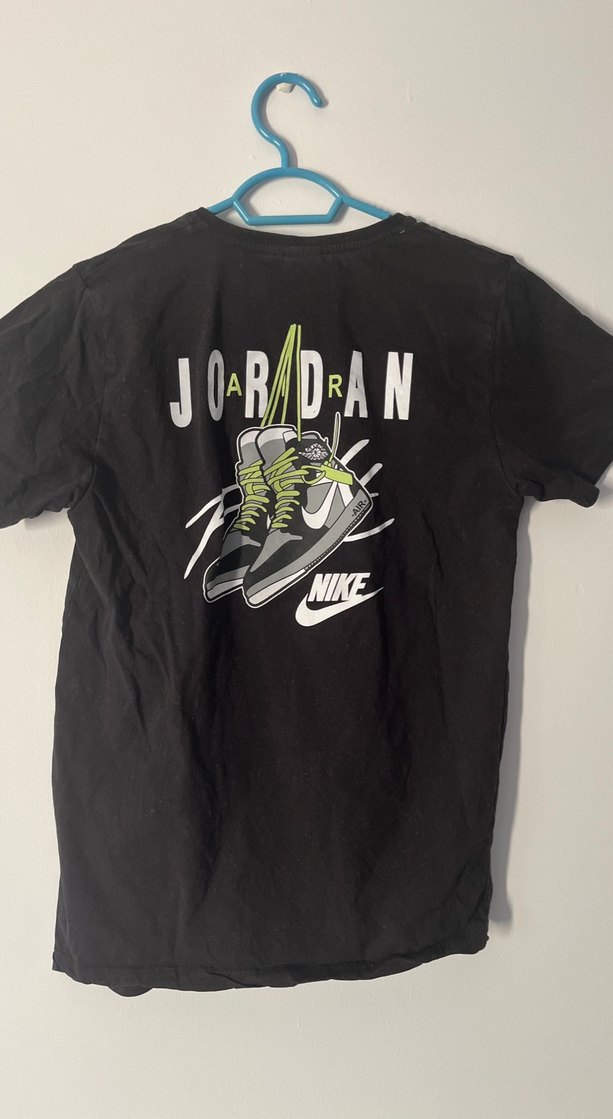 Siyah Erkek Çocuk Baskılı Tişört Nıke - Görsel 4