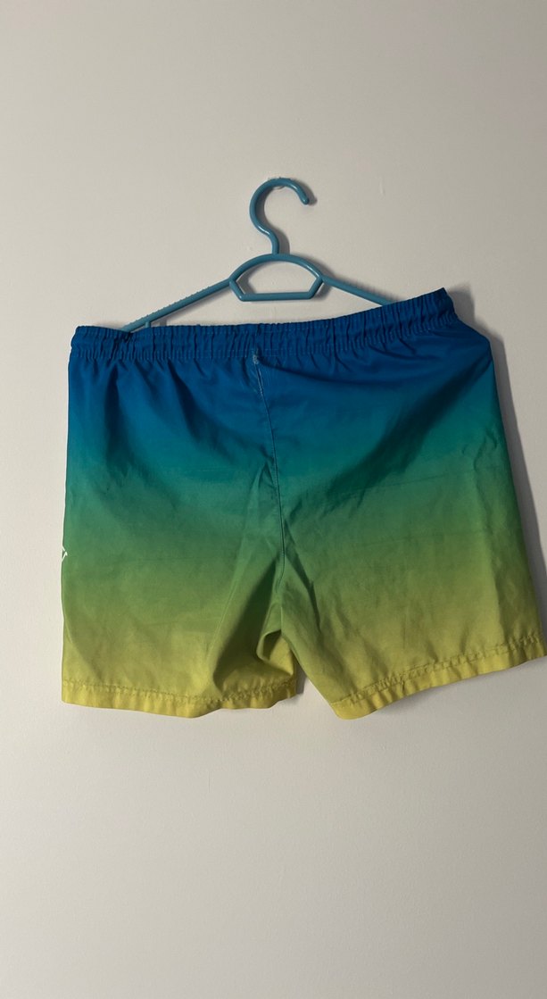 Renkli Bağlama Desenli Erkek Mayo Şortu - Görsel 3