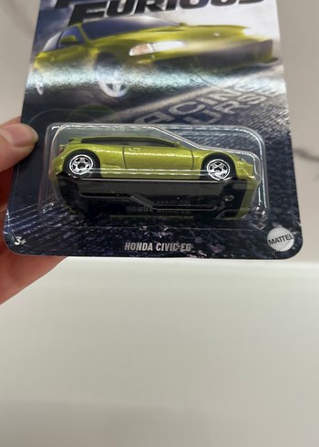 Yeşil Hot Wheels Honda Civic - Görsel 2