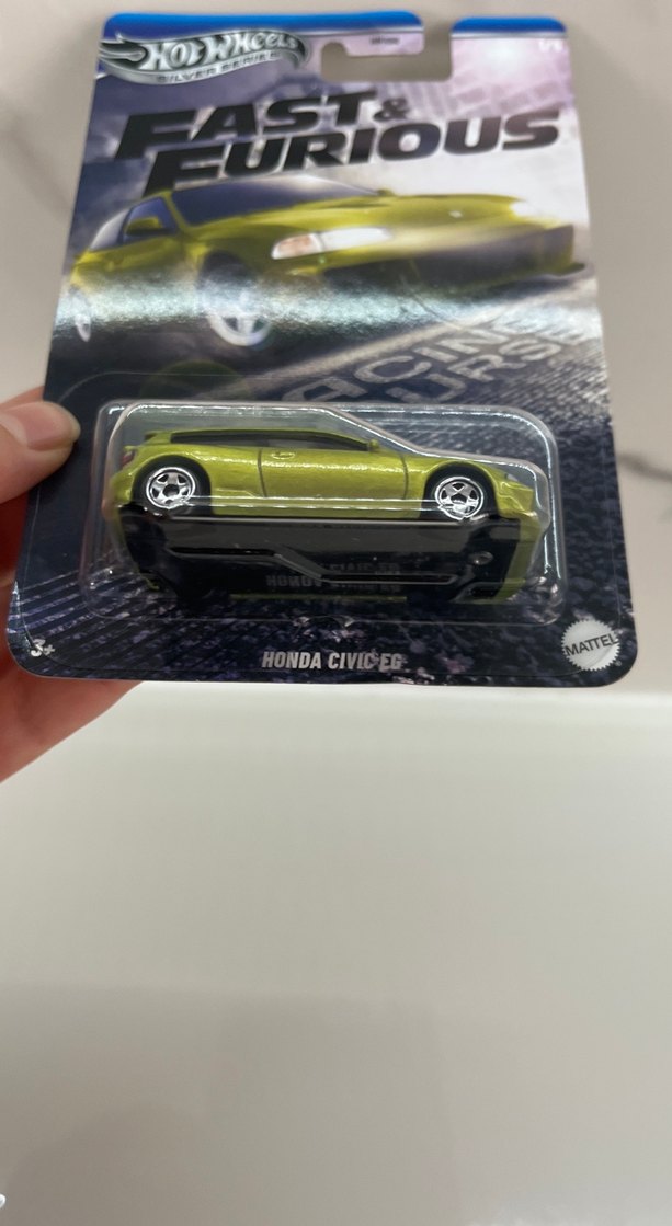 Yeşil Hot Wheels Honda Civic - Görsel 2