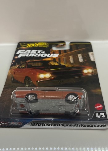 Hot Wheels premium 1970 Custom Plymouth Roadrunner - Görsel 2