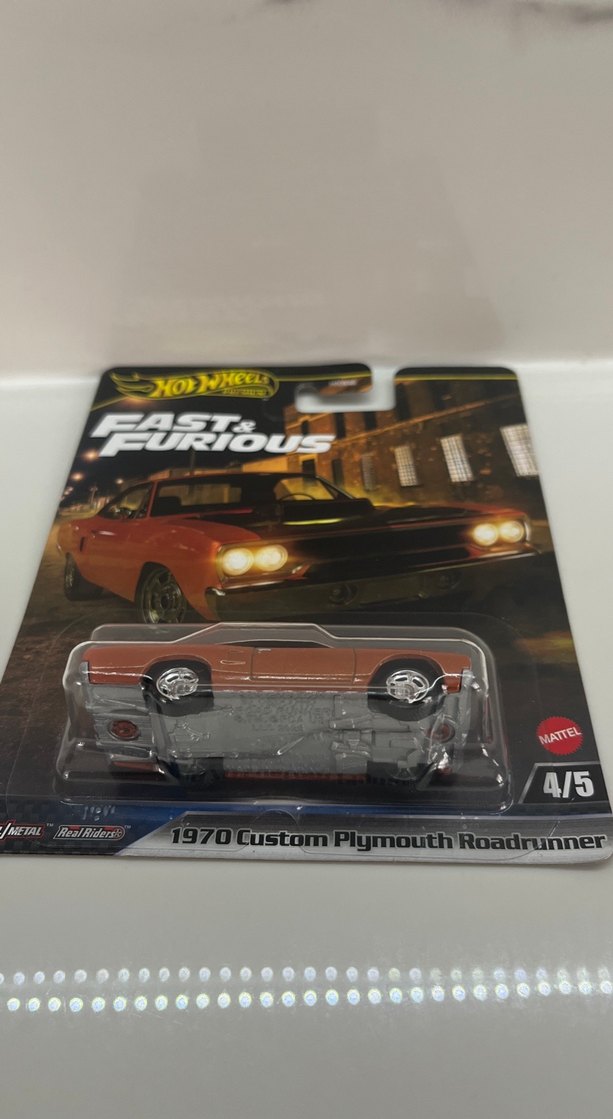 Hot Wheels premium 1970 Custom Plymouth Roadrunner - Görsel 2