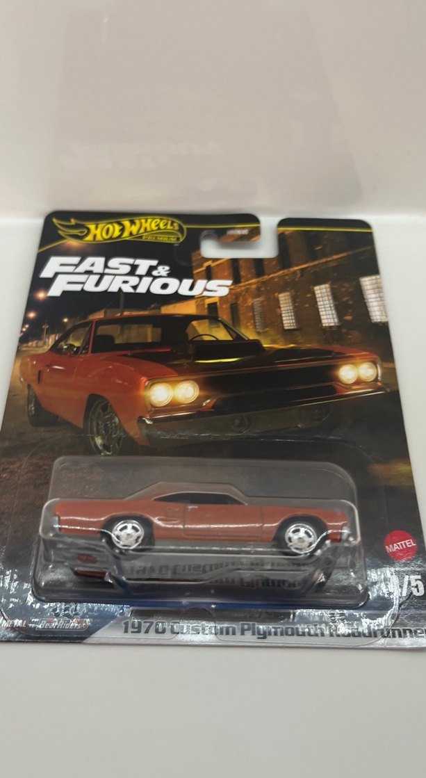Hot Wheels premium 1970 Custom Plymouth Roadrunner - Görsel 3