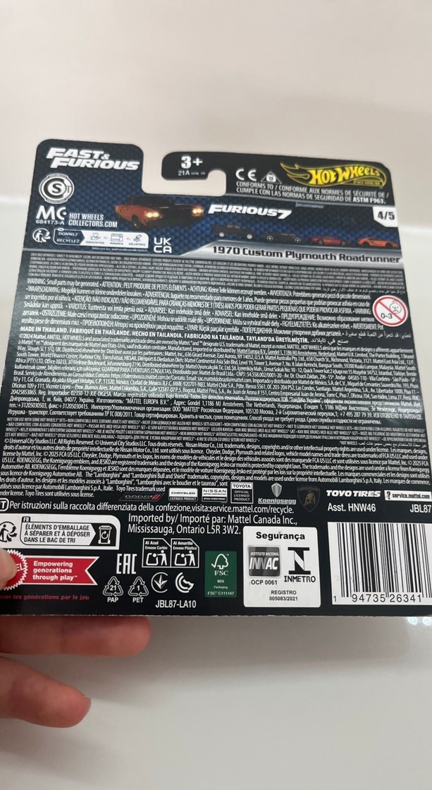 Hot Wheels premium 1970 Custom Plymouth Roadrunner - Görsel 5