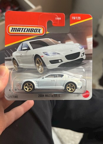 2004 Mazda RX-8 Beyaz Oyuncak Araba - Görsel 2