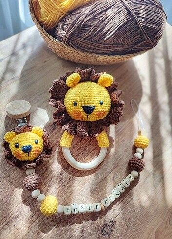 Amigurumi Aslan set 