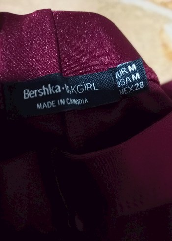 m Beden bordo Renk Bordo Kadın Spor Tayt M Beden