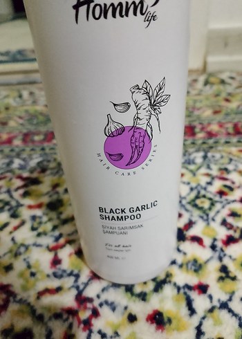 Homm Siyah Sarımsak Şampuanı 300 ml - Görsel 3