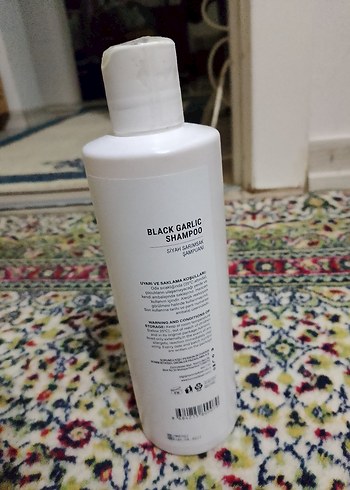 Homm Siyah Sarımsak Şampuanı 300 ml - Görsel 4