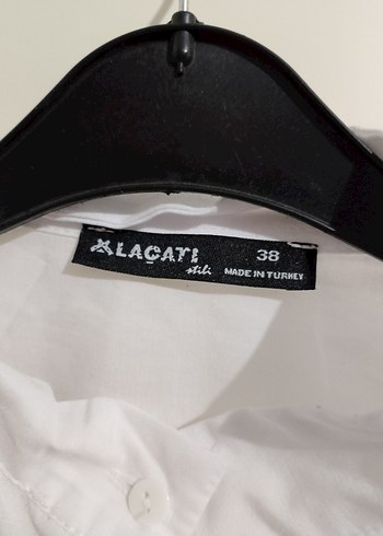 Kadın Beyaz  Gömlek Düğmeli ve Uzun Kollu - Görsel 2