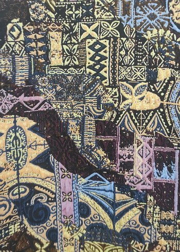 Desenli Kadın Mini Bomber Ceket - Görsel 5