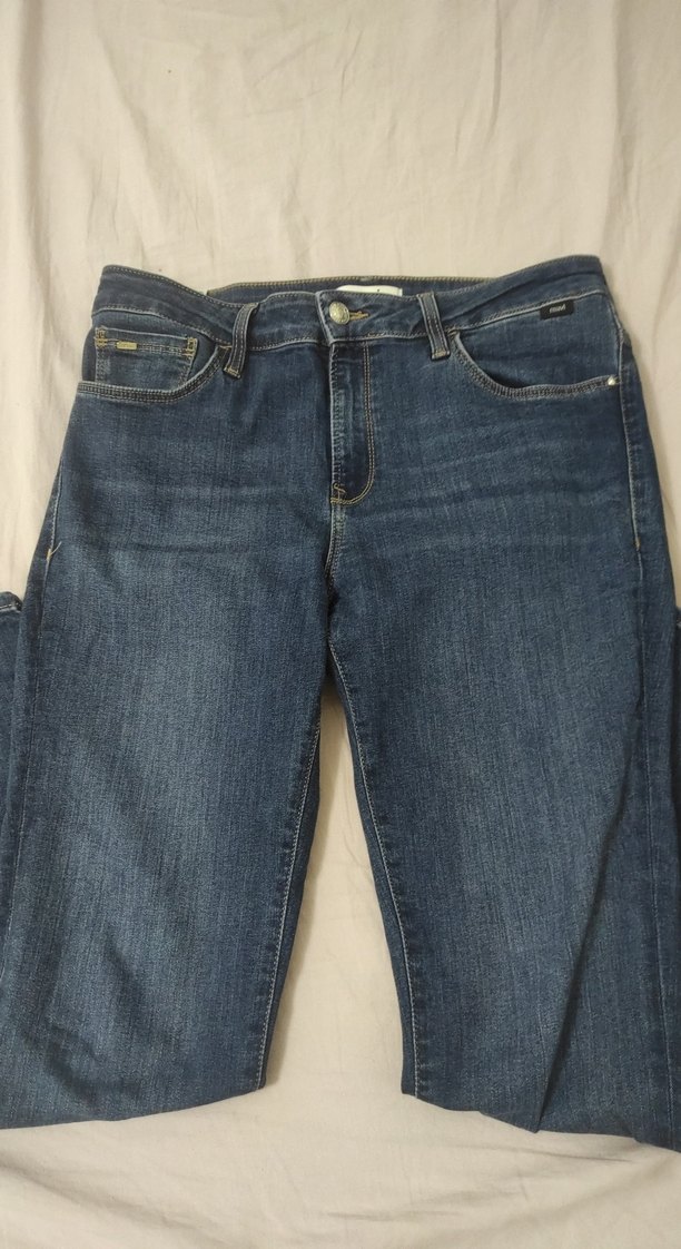 Mavi Kadın Denim Normal Boy Kot Pantolon - Görsel 2