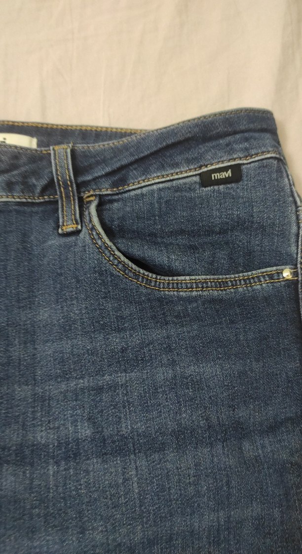 Mavi Kadın Denim Normal Boy Kot Pantolon - Görsel 3