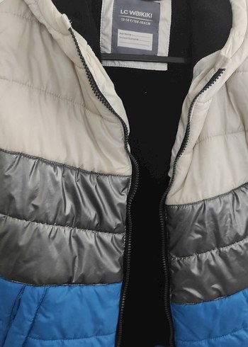 Erkek Çocuk Renk Bloklu Fermuarlı Mont - Görsel 3